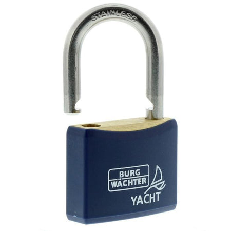 Set di 2 lucchetti - BURG WACHTER - DUO 460 Ni 40 SB - Acciaio inossidabile marino, doppia chiusura