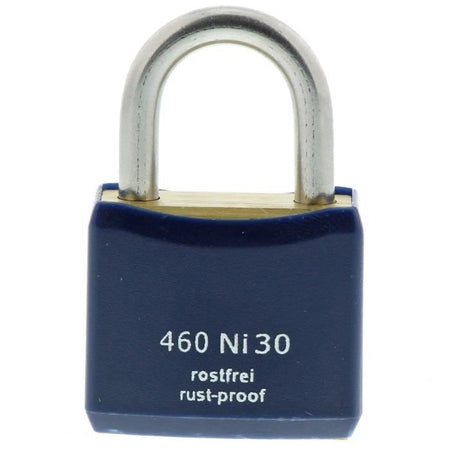 Set di 2 lucchetti - BURG WACHTER - DUO 460 Ni 40 SB - Acciaio inossidabile marino, doppia chiusura