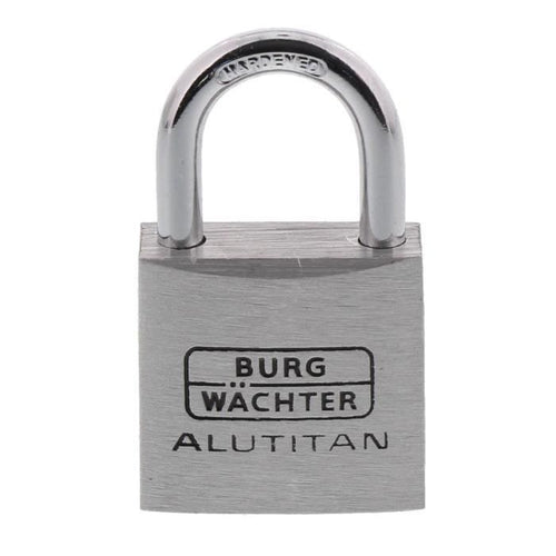 Set di 2 lucchetti - BURG WACHTER - DUO 770 30 SB - Alutitan 30 mm, doppia chiusura, antipicking