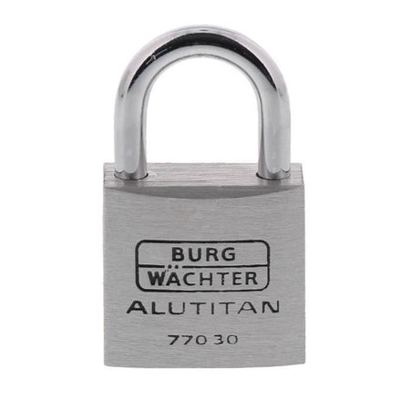 Set di 2 lucchetti - BURG WACHTER - DUO 770 30 SB - Alutitan 30 mm, doppia chiusura, antipicking