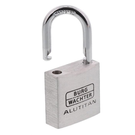 Set di 2 lucchetti - BURG WACHTER - DUO 770 30 SB - Alutitan 30 mm, doppia chiusura, antipicking
