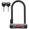 Lucchetto per bicicletta a U - BURG WACHTER - 1600 HB 170/210 - Acciaio ultra resistente 16 mm, doppia chiusura