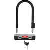 Lucchetto per bicicletta a U - BURG WACHTER - 1600 HB 170/210 - Acciaio ultra resistente 16 mm, doppia chiusura