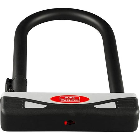 Lucchetto per bicicletta a U - BURG WACHTER - 1600 HB 170/210 - Acciaio ultra resistente 16 mm, doppia chiusura