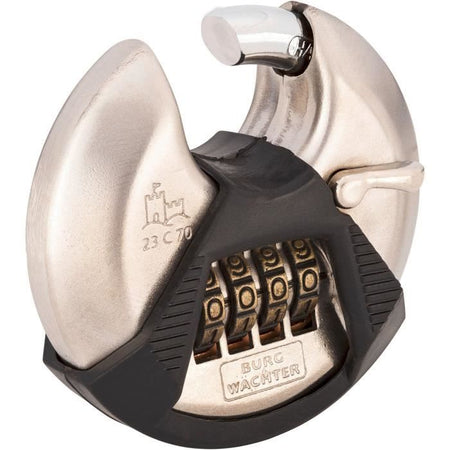 Lucchetto cilindrico - BURG WACHTER - 23 C 70 SB - Acciaio inossidabile 70 mm, apertura codificata