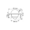 Bussola Mini C Compass Cornice Bia