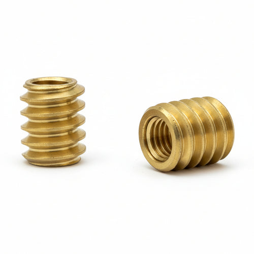 Bussole Ottone Lucido Filetto Mm 7/16 Pz100