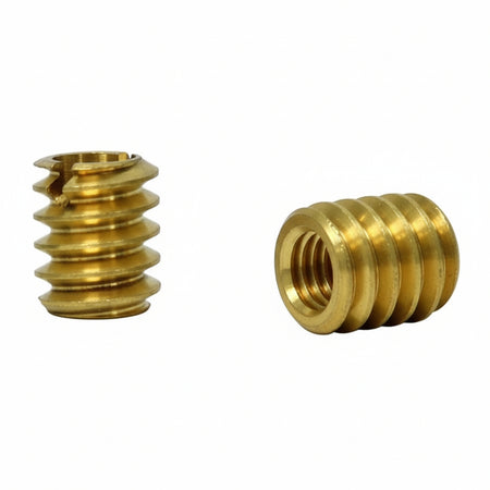 Bussole Ottone Lucido Filetto Mm6 Pz 10