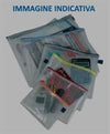 BUSTA PP E RETE CON ZIP31X41 CM COL.VERDE