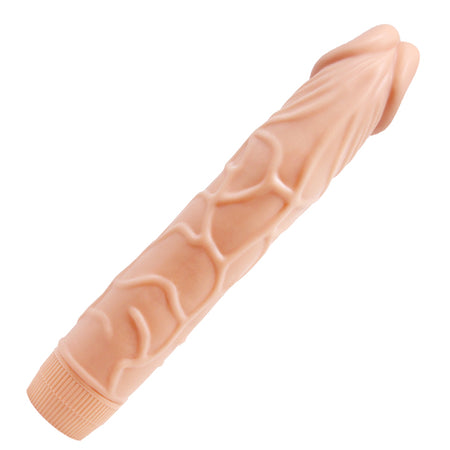 BAILE VIBRATORE REALISTICO ANALE VAGINALE ECONOMICO IN MORBIDO TPR 22,5 CM