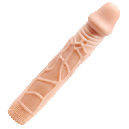 BAILE VIBRATORE REALISTICO ANALE VAGINALE ECONOMICO IN MORBIDO TPR 22,5 CM
