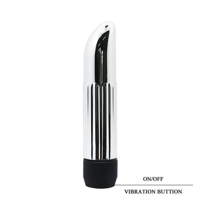 LADY FINGER VIBRATORE CLASSICO ARGENTO CON VELOCITÀ REGOLABILE MM 136 X 25