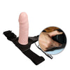 Strap on da uomo dildo indossabile cavo vibrante con mutandina regolabile mm 165 x 43
