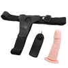 Strap on da uomo dildo indossabile cavo vibrante con mutandina regolabile mm 150 x 50