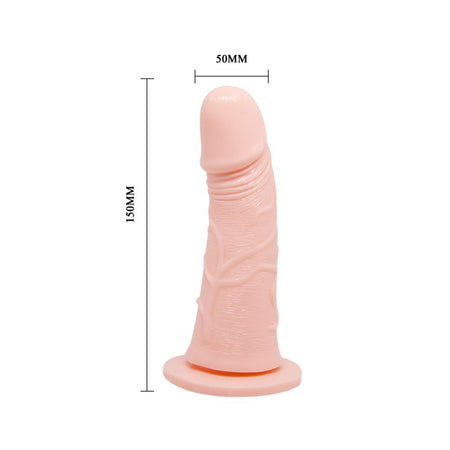 Strap on da uomo dildo indossabile cavo vibrante con mutandina regolabile mm 150 x 50