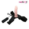 FALLO REALISTICO INDOSSABILE CAVO PER LUI STRAP ON DA UOMO VIBRANTE VIBRATORE IN MORBIDO TPR mm 155 X 42