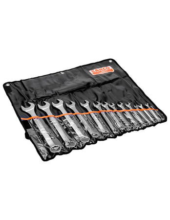 Bahco set di 14 chiavi combinate metriche 111m/14t 7314151828905