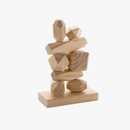 Balancing Rocks XD Connects Ukiyo Legno Brown