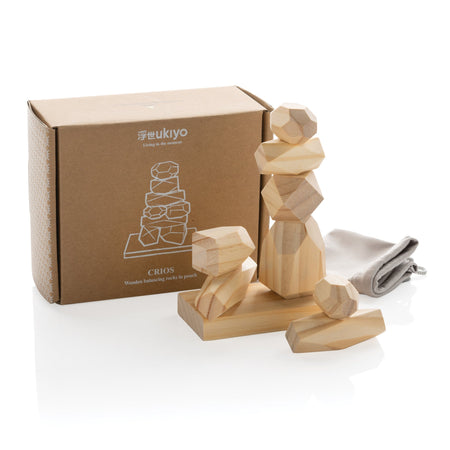 Balancing Rocks XD Connects Ukiyo Legno Brown