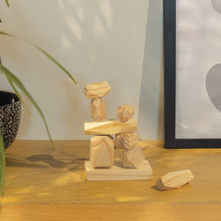 Balancing Rocks XD Connects Ukiyo Legno Brown