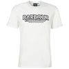 Barbour International T-shirt bianca ROWLEY MTS1132