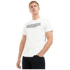Barbour International T-shirt bianca ROWLEY MTS1132