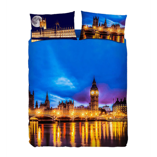 Bassetti Completo Lenzuola Copriletto Una Piazza Westminster S60 - Passarelli Biancheria