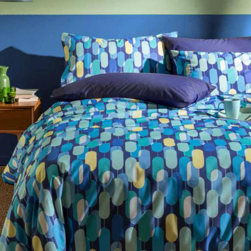 Bassetti Completo Lenzuola Una Piazza Singole con Doppie Federe Ghiacciolo 2504S40