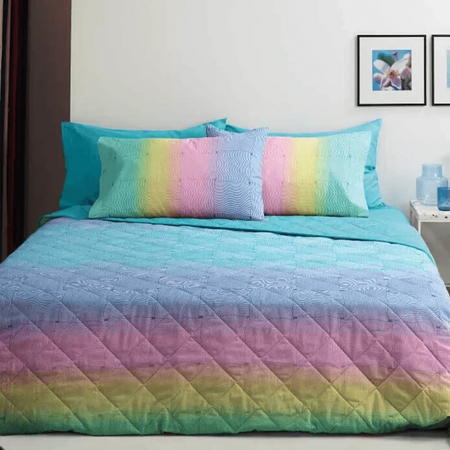 Bassetti Completo Lenzuola Una Piazza Indi D28 - Passarelli Biancheria