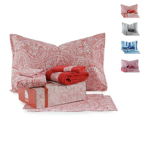 Bassetti Home Kit Regalo in a Box per letto Singolo una Piazza S72 - Vari Disegni - Passarelli Biancheria