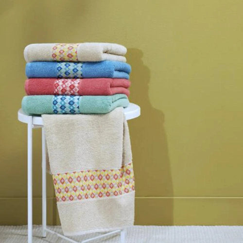 Bassetti Set 2+2 Asciugamani Amuleto D35 - Passarelli Biancheria