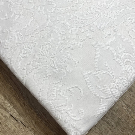 Bassetti Copriletto Estivo Singolo in Cotone Matelassè Bianco 2205S70