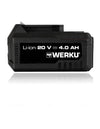 Batteria WERKU 20V 4,0 Ah