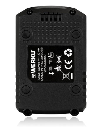 Batteria WERKU 20V 4,0 Ah