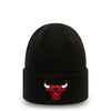 Beanie New Era Essential Chicago Bulls black
