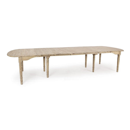 Tavolo allungabile Bedford rettangolare in legno massiccio di quercia europeo