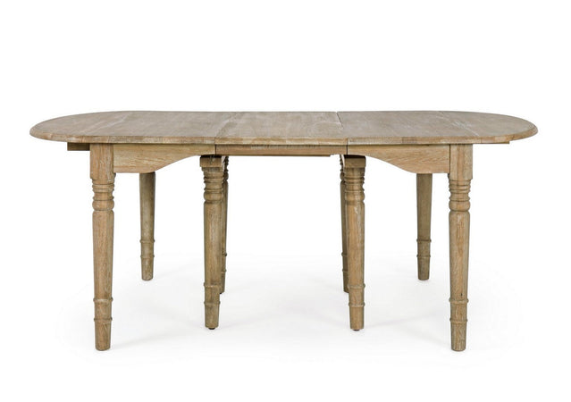 Tavolo allungabile Bedford rettangolare in legno massiccio di quercia europeo