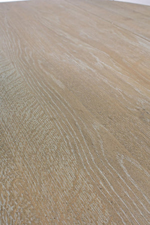 Tavolo allungabile Bedford rettangolare in legno massiccio di quercia europeo