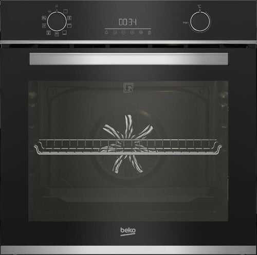 Beko bbie13301xmp forno elettrico ventilato forno beyond multifunzione pirolitico, b300, 9 funzioni