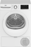 Beko bmt481wi b asciugatrice 8kg, inverter, classe a+++, pompa di calore, 15 programmi