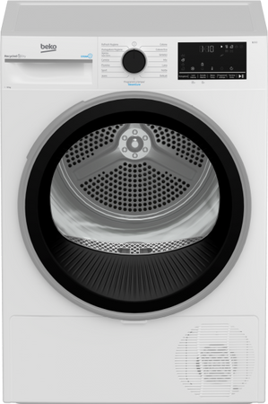 Beko bt3103is_it asciugatrice 10kg, classe c a pompa di calore, 15 programmi
