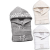 Besana Accappatoio Unisex in Cotone Decor 2411S38