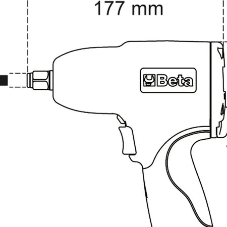 Avvitatore reversibile art.1927 B con 3 potenze in avvitamento