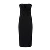 Pinko vestiti casual donna pinko - cenerino abito jersey light - nero da donna