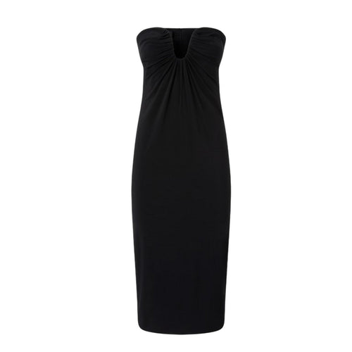 Pinko vestiti casual donna pinko - cenerino abito jersey light - nero da donna