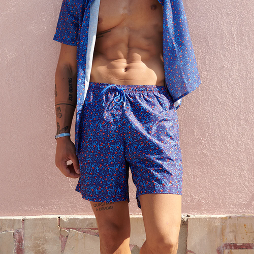 BiMan Costume a Pantaloncino da uomo  Pattern02 S40