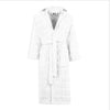 Trussardi Home Accappatoio con Cappuccio in Puro Cotone Overlogo S120 - Passarelli Biancheria