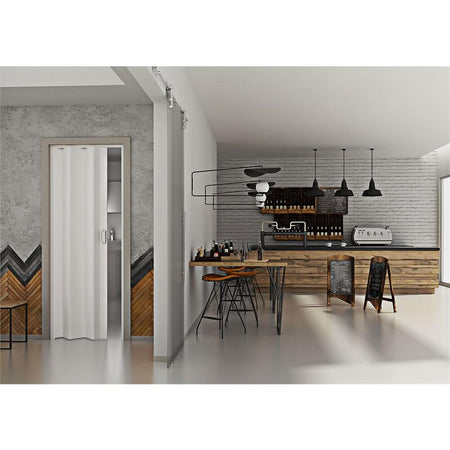 Porta a soffietto "Monica" da Interno 83 x h 214 cm in PVC "Made in Italy"