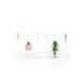 Bicchiere in Vetro Borosilicato con Decorazione 300ML 8 x H8Cm Mercury