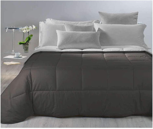 Caleffi Trapunta per Letto Matrimoniale in Cotone Bicolor D116 - Passarelli Biancheria